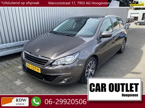 Peugeot 308 SW 1.2 PureTech Style Clima, Navi, CC, Pano, PDC & Cam, LM, nw. APK – Inruil Mogelijk –