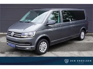 Volkswagen Transporter 140pk Automaat Dubbele cabine L2H1 Lederen interieur Navigatie Trekhaak Parke