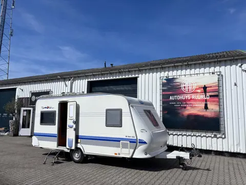 Hobby De LUX E EASY 460UFE MOVER VOORTENT NIEUWSTAAT 4 persoons 0622497303 app