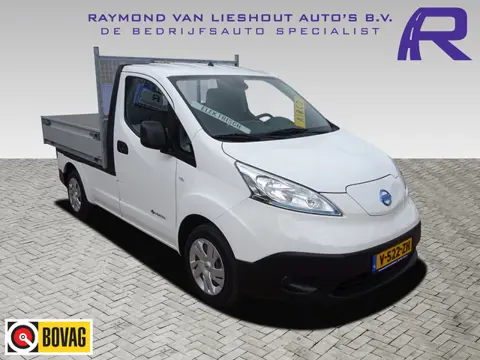 Nissan E-NV200 Business 40 kWh 2.ZERO S.O.H 91% ( Grotere accu ) KIPPER PICK UP OPEN LAADBAK AIRCO N