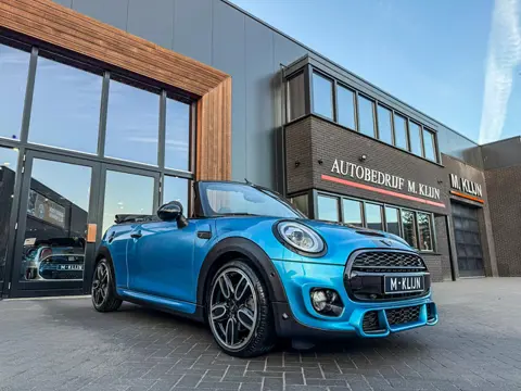 Mini Cabrio 2.0 Cooper S John Cooper Works/Union Jack kap/leer/Hk/NL auto