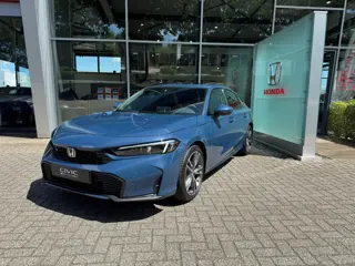 Honda Civic 2.0 e:HEV Advance - Cons. prijs rijklaar | Schuifdak | Navi | Leder