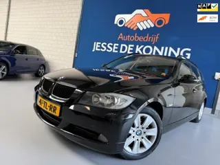 BMW 3-serie Touring 318i High Executive / bj.2006 / kleur: zwart / climate / cruise / etc. / APK tot
