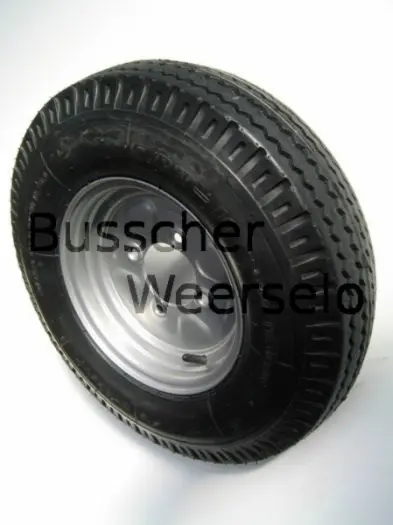 Wiel 10" Compleet 115*4 76N Franse Steek Aanhanger Voorradig