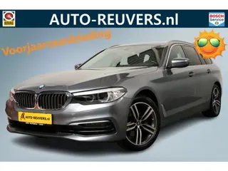 BMW 5 Serie Touring 520i / LED / Leder / CarPlay / Trekhaak / Cam