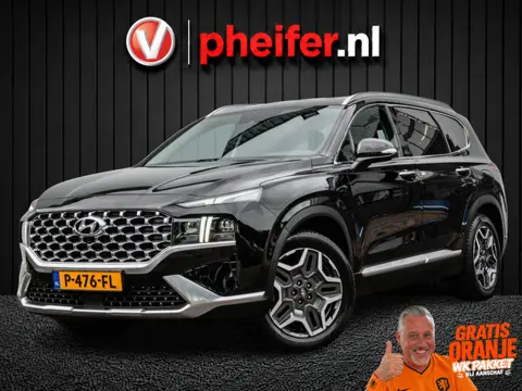 Hyundai Santa Fe 1.6 T-GDI PHEV Premium Lederen int./ Stuur+stoelverwarming/ 360 camera/ Head-up/ Ca