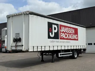 Pacton B1-001 / Schuifzeilen / Schuifdak / Klep- Lift- LBW 2500 kg / NL Trailer HT1358