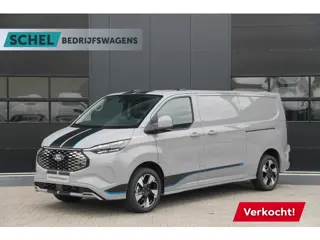 Ford E-Transit Custom 340 L2H1 Sport 71 kWh 218pk - 2x Schuif - ACC - B&O - Navi - Stoel/Stuurverwar