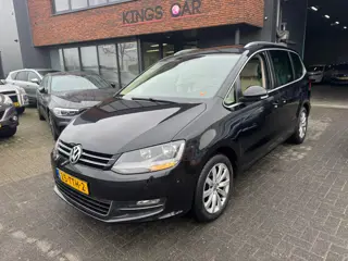 Volkswagen Sharan 1.4 TSI Highline 7p. AUTOMAAT PANO LEER KEYLESS DEALER ONDERHOUDEN