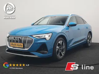 Audi e-tron Sportback 50 Quattro S Line 71 kWh 313pk Dealer O.H. | Luchtvering | Adaptive Cruise | N