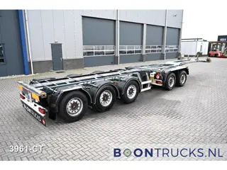 D-Tec COMBITRAILER  S-LINE CT-521-S | 2x20-40ft HC * 3x STUURAS * 4x LIFTAS * SAF/DISC * APK 06-2026