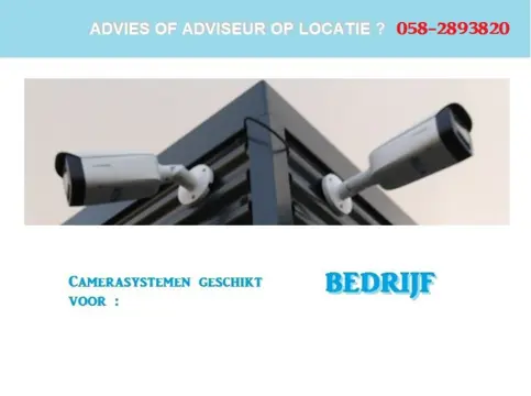 Camerasysteem voor Bedrijf