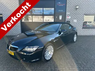BMW 6 Serie Cabrio 630i High Executive LEDER*NAVI*DEALER-ONDERHOUDEN*UNIEKE STAAT*