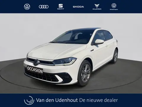 Volkswagen Polo 1.0 TSI 95pk R-Line Business Ascot Grey | Panoramadak | Camera | Stoelverwarming | K