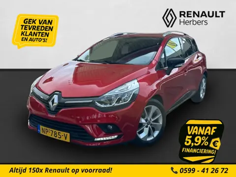 Renault Clio Estate 0.9 TCe Limited AIRCO / NAVI / TREKHAAK / PDC ACHTER