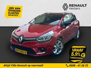 Renault Clio Estate 0.9 TCe Limited AIRCO / NAVI / TREKHAAK / PDC ACHTER