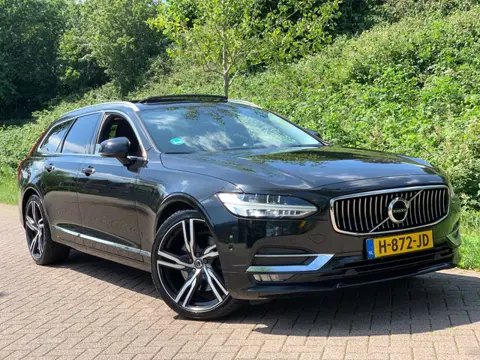 Volvo V90 2.0 D5 AWD Inscription PANO LEDER B&W TREKHAAK VOL OPTIE DEALER ONDERHOUDEN