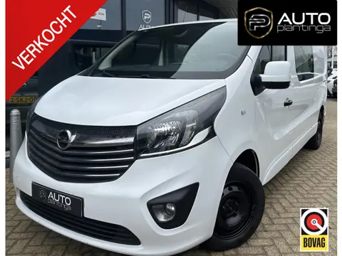 Opel Vivaro 1.6 CDTI L2H1 DC Sport EcoFlex | Dubbel Cabine | NL AUTO | Trekhaak | Achteruitrijcamera