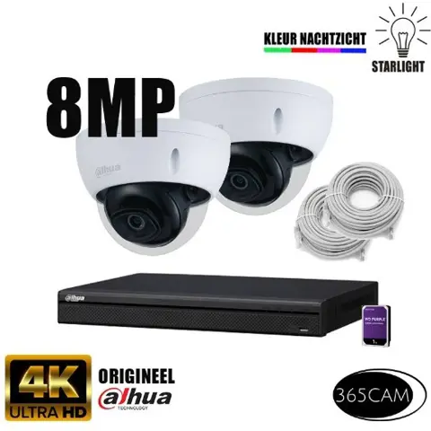 4K camera set