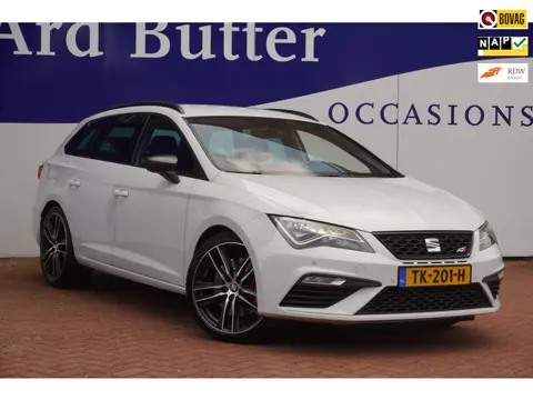 Seat Leon ST 2.0 TSI CUPRA 300 / ORIG-NL / DCC / Virtual / Sfeerverlichting / ParelmoerWit / All-sea