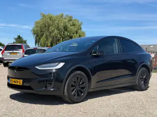 Tesla Model X 90D Base 6p. Free Supercharging SC01 CCS FSD Navigatie VolBlack Zeer Nette Staat