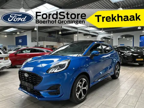 Ford Puma EcoBoost 125 pk Hybrid ST-Line | Trekhaak | Winter Pack | Adapt. Cruise | Pano | Full LED 