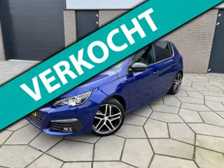 Peugeot 308 1.2 PureTech GT-line|Half leder sportief int.|PANO-glazendak|Trekhaak|Speciale kleur|