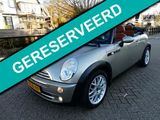 Mini Mini Cabrio 1.6 One 90pk Airco Cruise Leder Keurig met historie