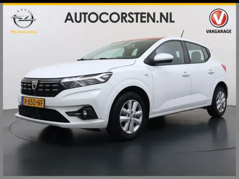 Dacia Sandero 1.0TCe 92PK 5Drs Navi Airco Apple Carplay Android Auto Cruise Control Bluetooth Pdc Co