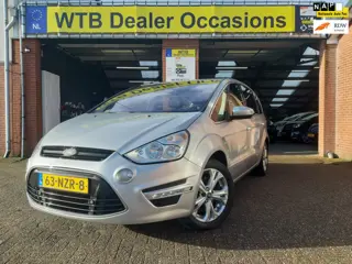 Ford S-Max 2.0 Titanium 7-persoons. Super mooie familie auto, Trekhaak, Airco, Navigatie, 2e eigenaa