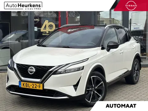 Nissan Qashqai MHEV 158 Xtronic Tekna | AUTOMAAT | TWO-TONE | PANORAMADAK | COLD PACK | AFN. TREKHAA