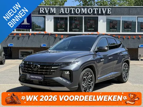 Hyundai Tucson 1.6 T-GDI HEV N Line VAN: 36.900,- VOOR: 34.877,- UW WKVOORDEEL: 2.023,-| PANO |DEALE