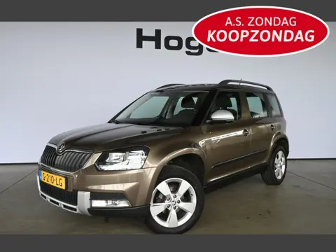 Škoda Yeti 1.2 TSI Limited Edition Airco Cruise control Navigatie Licht metaal Trekhaak Inruil mogel