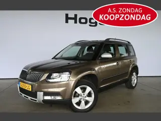Škoda Yeti 1.2 TSI Limited Edition Airco Cruise control Navigatie Licht metaal Trekhaak Inruil mogel