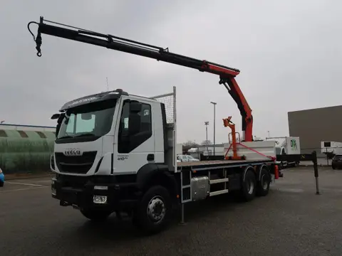 Iveco Trakker 410 6x4 Euro 6 Full Steel, Palfinger 20001 K TOP!