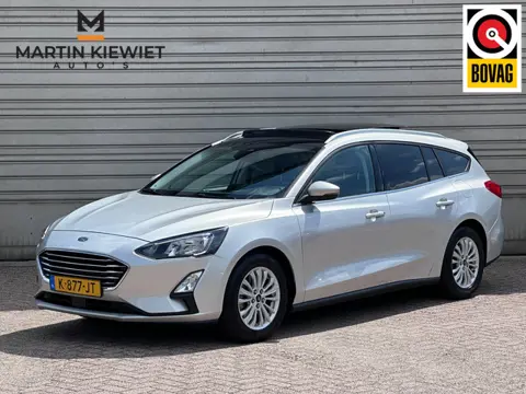 Ford Focus Wagon 1.0 EcoB. Hybrid Titanium X 155 pk|Pano|Trekhaak|B&O|Camera|ACC