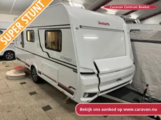 Dethleffs Nomad 460 EL mover+ luifel+ fietsenrek