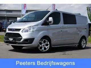Ford Transit Custom 290 2.0 TDCI L2H1 Limited DC Camera, Cruise, Sensoren, 2 x Schuifdeur, 170pk, Au