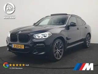 BMW X4 M40i M Sport 354pk | Trekhaak Af Fabriek | Panodak | Head Up | Adaptive Cruise | 360 Camera |