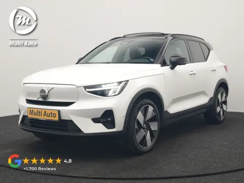 Volvo XC40 Recharge Ultimate 69 kWh 231pk Dealer O.H. | Panodak | Adaptive Cruise | Warmtepomp | 360