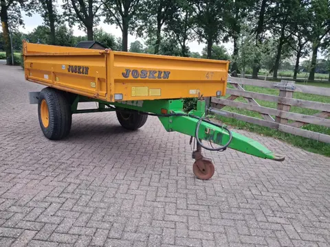 Joskin 4 tons kipper/bakkenwagen (bj 1999)