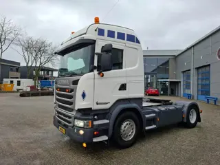 Scania R410 / RETARDER / CLEAN NL TRUCK / ONLY:756019 KM / XENON / NAVI / FRIDGE / LWDS / AUTOMATIC 