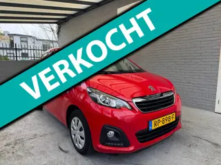 Peugeot 108 1.0 e-VTi Active 68pk 5DR 2018 Rood CarPlay