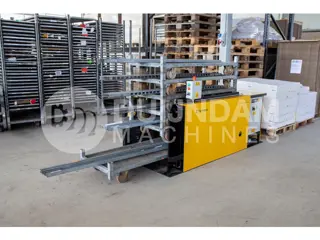 Devette ontstapelaar voor Deense karren incl. compressor
