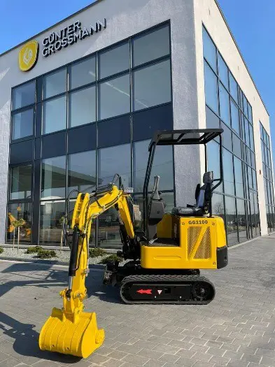 GG1100 Minigraafmachine 3 cilinder kubota