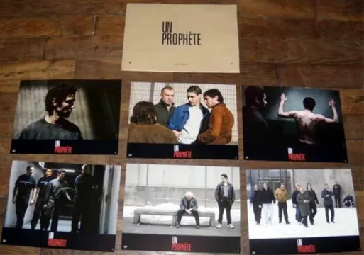 UN PROPHETE lobbycard set.
