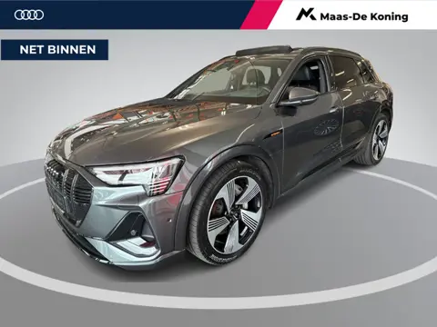 Audi e-tron 55 quattro S edition 95 kWh 408pk · 95,7% · Panoramadak · 360 Camera · Luchtvering · Hea