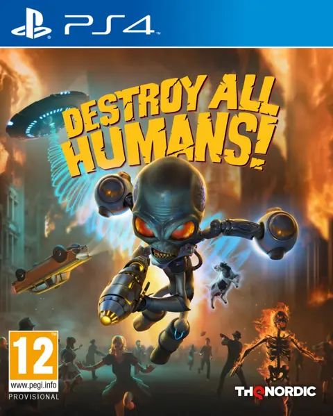 Destroy All Humans! (verpakking Duits, game Engels)
