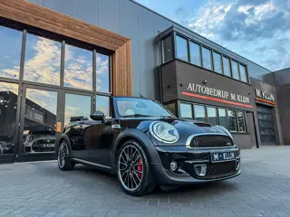 MINI Cabrio 1.6 John Cooper Works 211pk/Navi/Lounge leer/Hk/Uniek