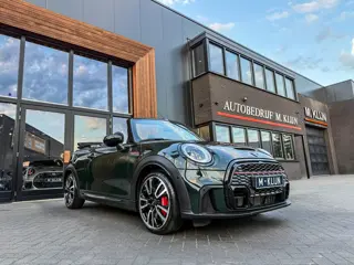 MINI Cabrio 2.0 John Cooper Works JCW Pack F1 aut 231pk Rebelgreen/Camera/Hk/18"Jcw/Bomvol